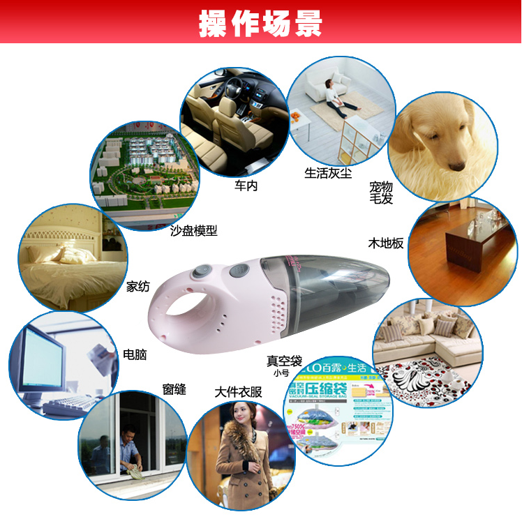 亿力YLW6205车载式吸尘器适用场所